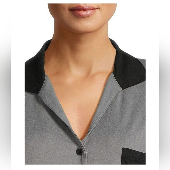 Nwt Warner Bros Beetlejuice Women's Top and Shorts Pajama Set, 2-Piece - Picture 3 of 10